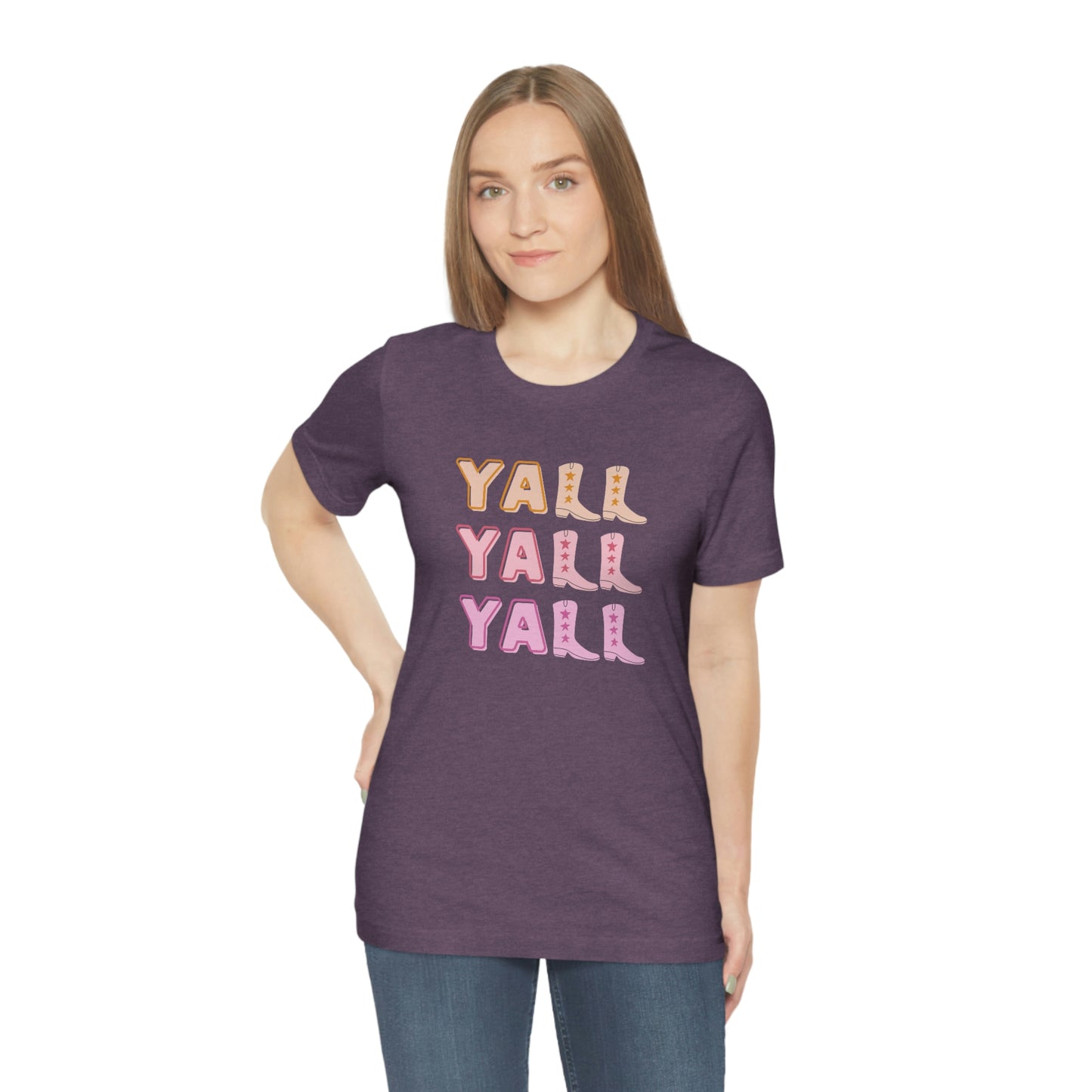 "Yall" Unisex Jersey Short Sleeve Tee