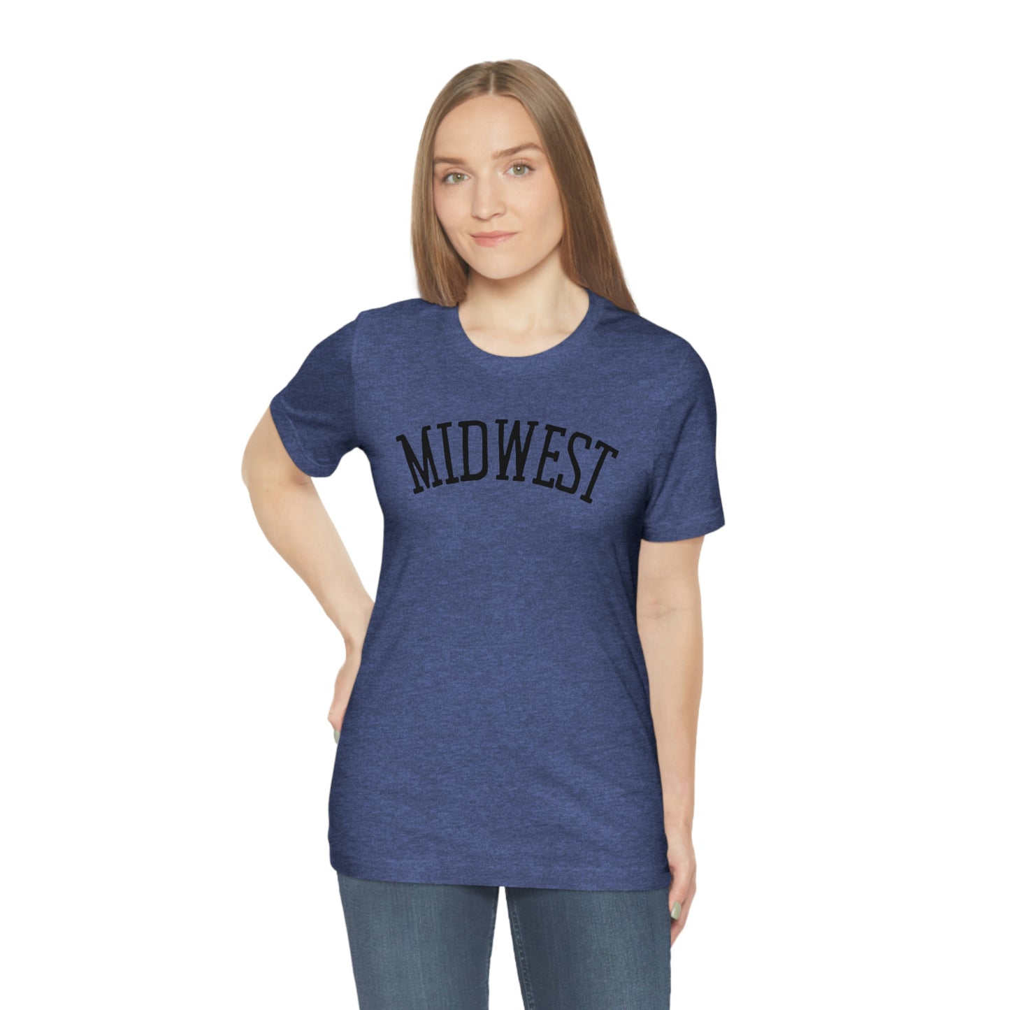 "Midwest" Unisex Jersey Short Sleeve Tee