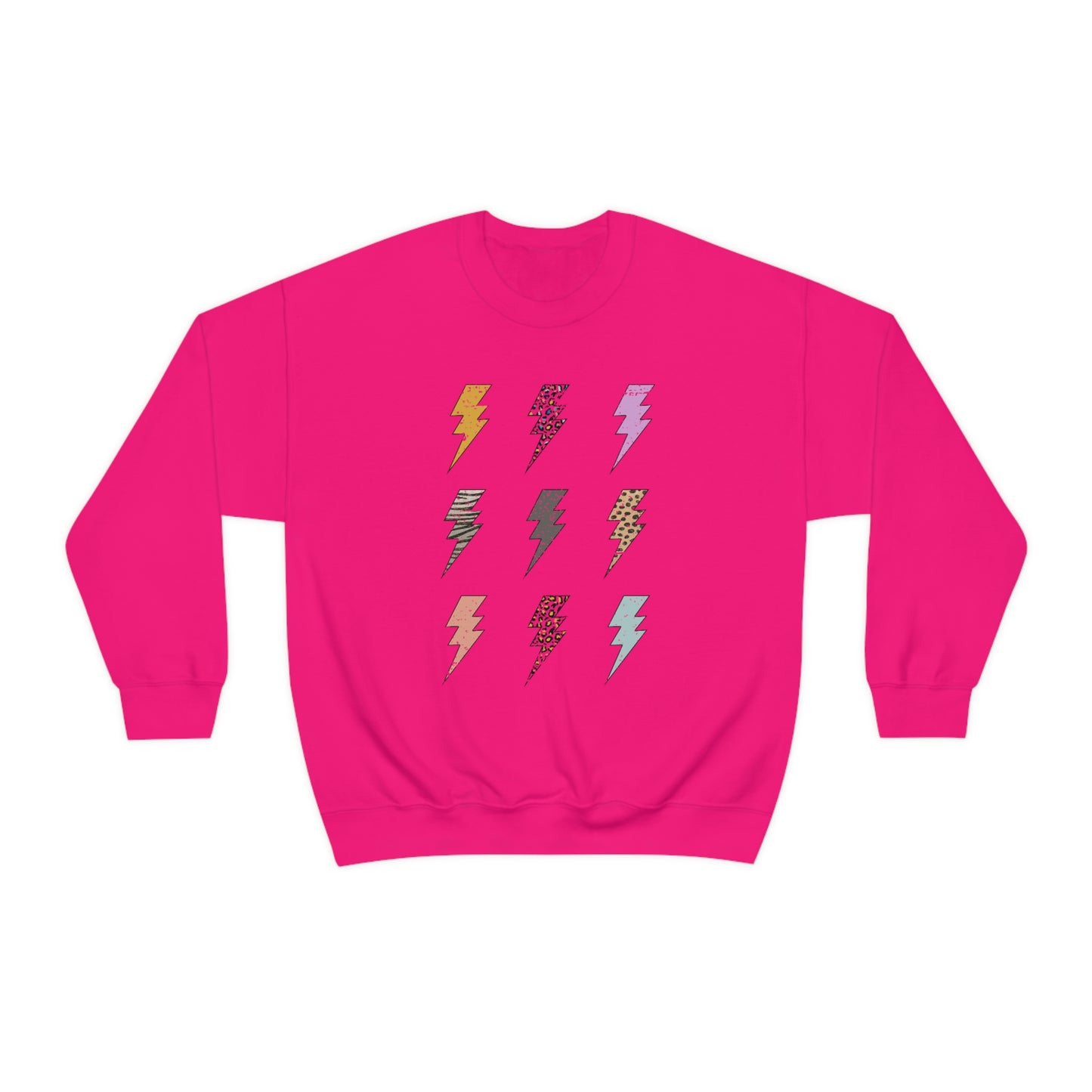 "Lightening Bolt" Unisex Heavy Blend™ Crewneck Sweatshirt