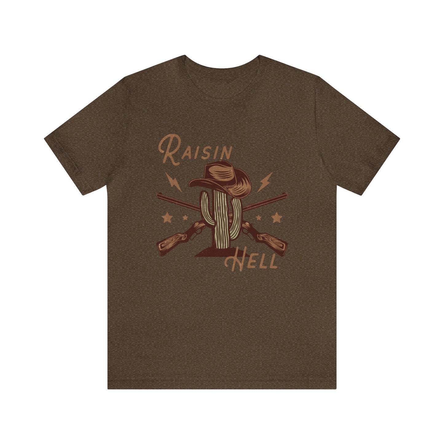 "Raisin Hell" Bella Canvas Short Sleeve Tee