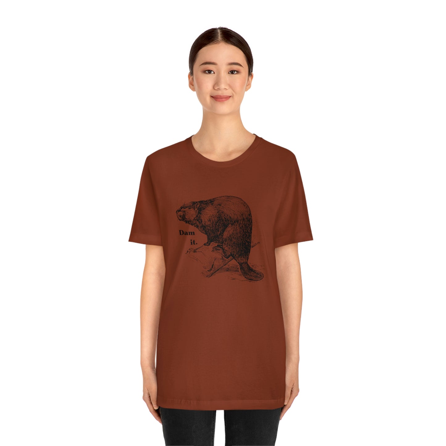 "Dam it" Bella Canvas Graphic Short Sleeve Tee