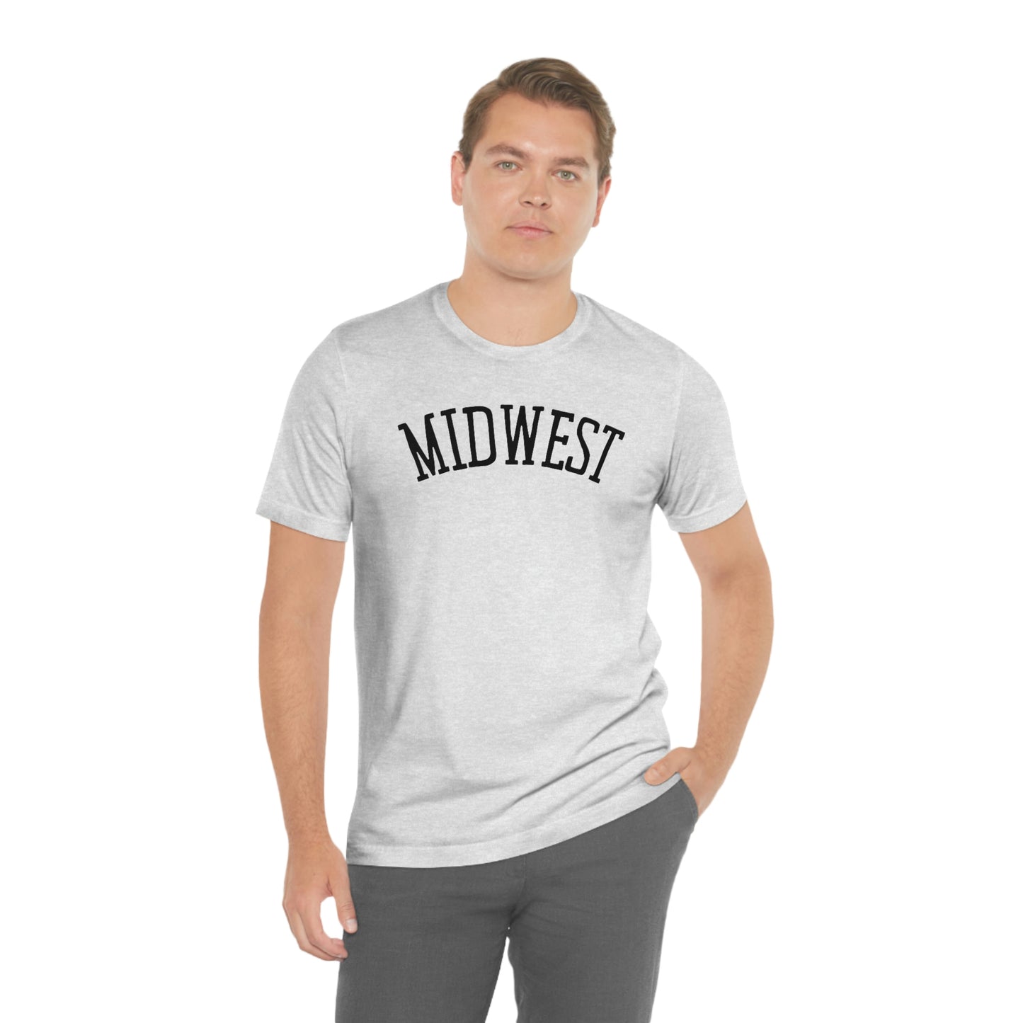 "Midwest" Unisex Jersey Short Sleeve Tee
