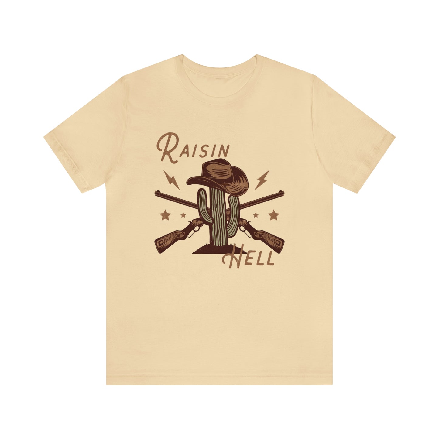 "Raisin Hell" Bella Canvas Short Sleeve Tee