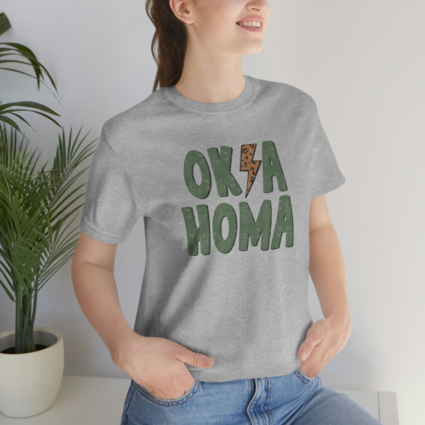"Oklahoma" Unisex Jersey Short Sleeve Tee