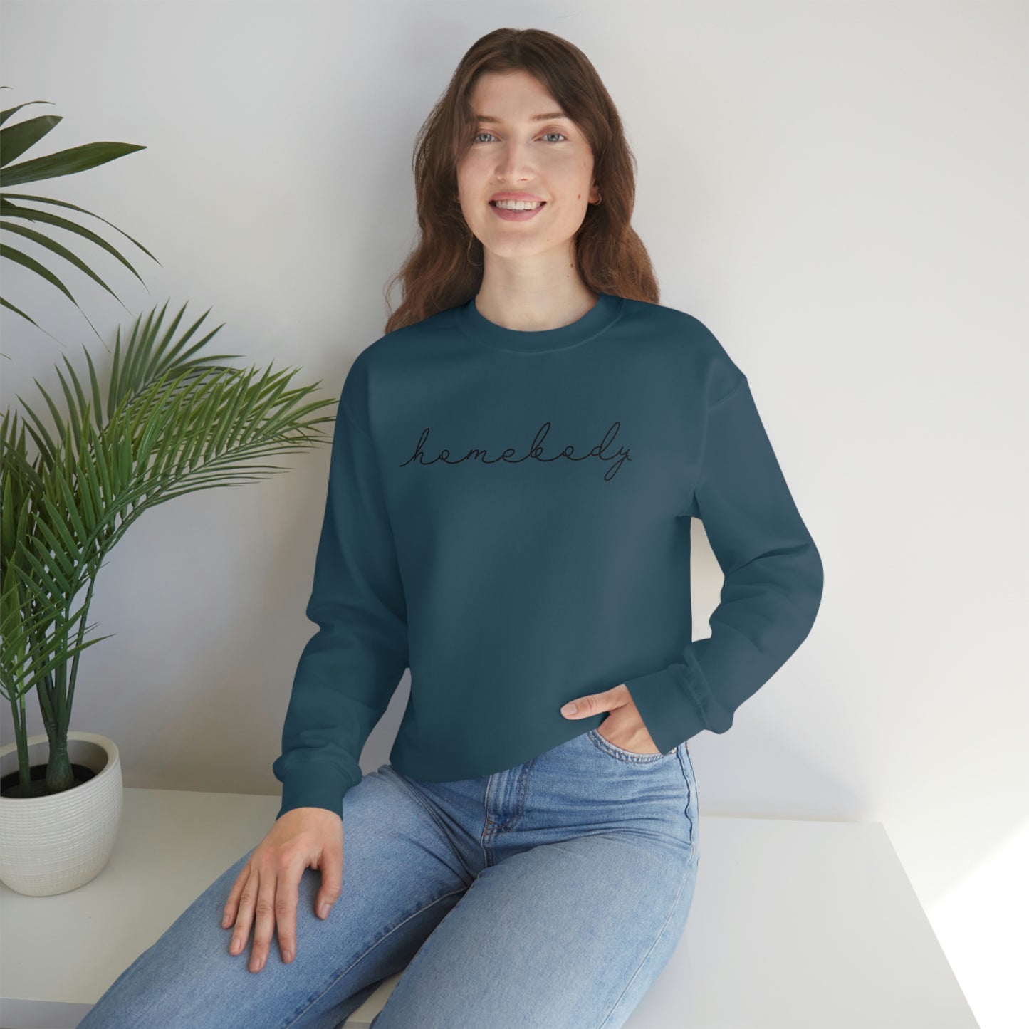 "Homebody" Unisex Heavy Blend™ Crewneck Sweatshirt