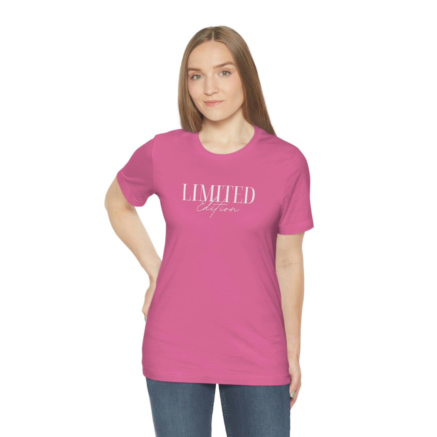 "Limited Edition Tee" Unisex Jersey Short Sleeve Tee (Bella + Canvas)