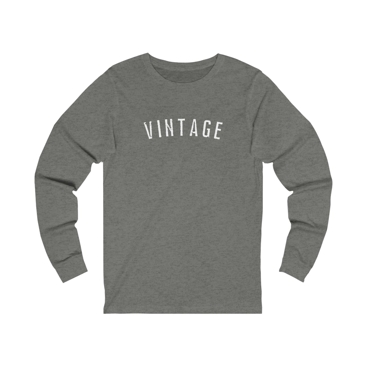 "Vintage" Bella Canvas Unisex Jersey Long Sleeve Tee