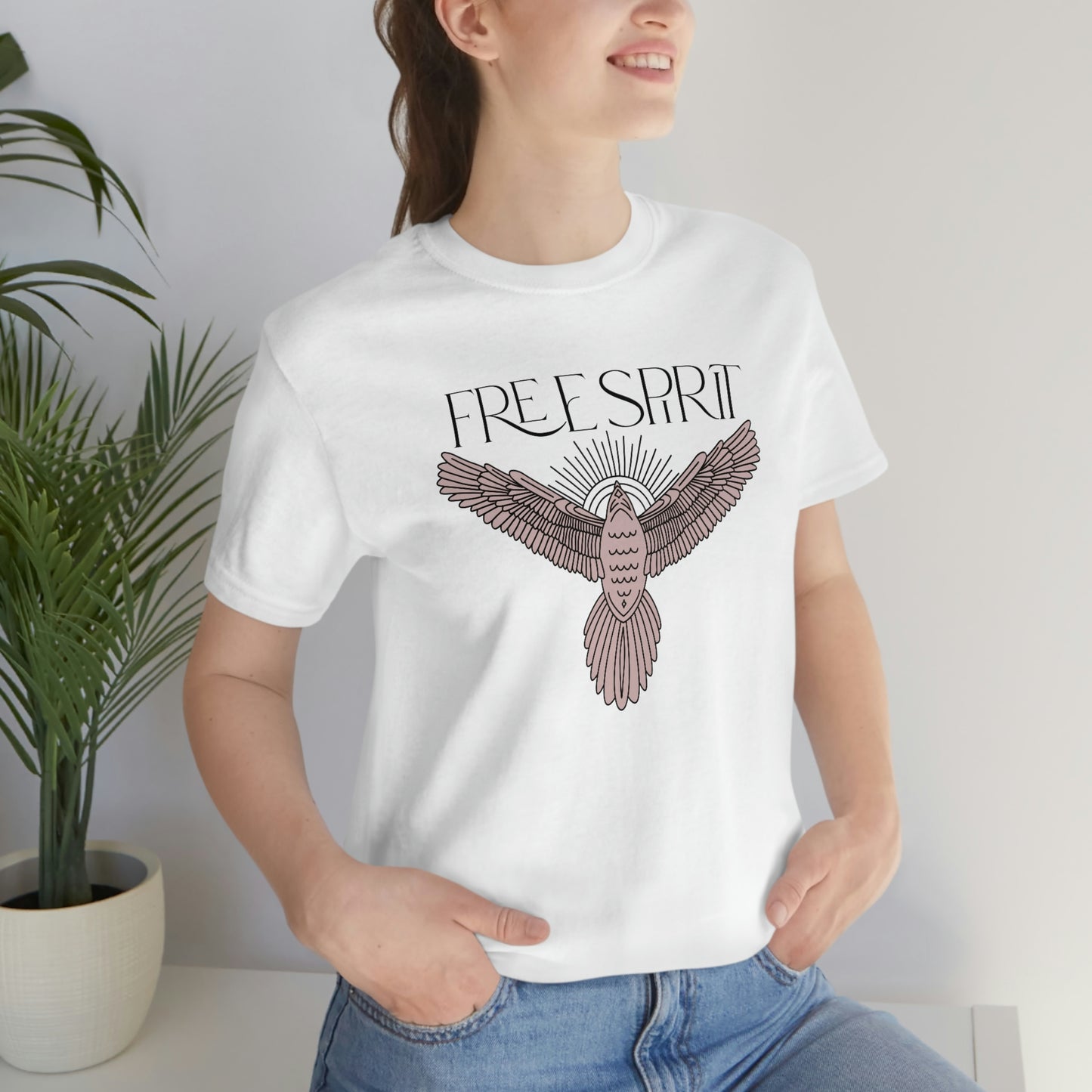 "Free Spirit" Bella Canvas Unisex Jersey Short Sleeve Tee