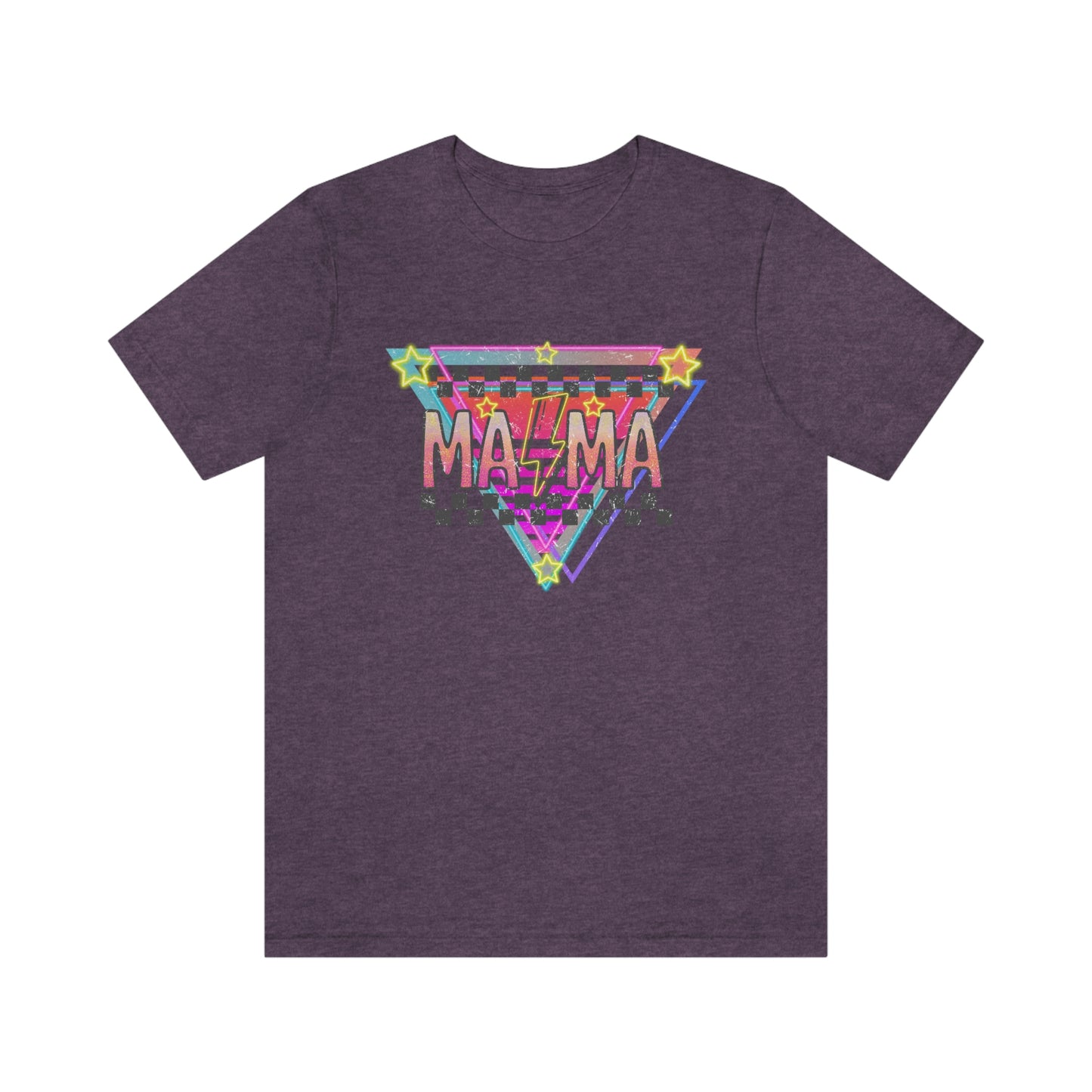 "Retro MAMA" Unisex Jersey Short Sleeve Tee