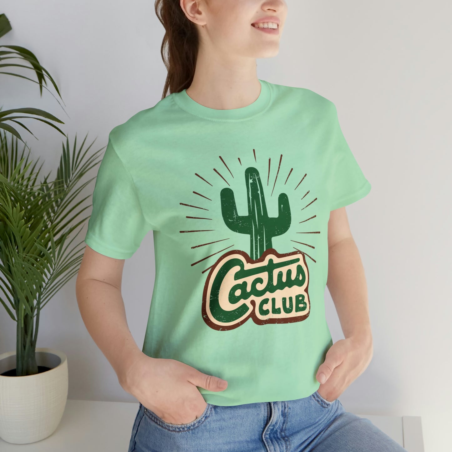 "Cactus Club" Bella Canvas Short Sleeve Tee