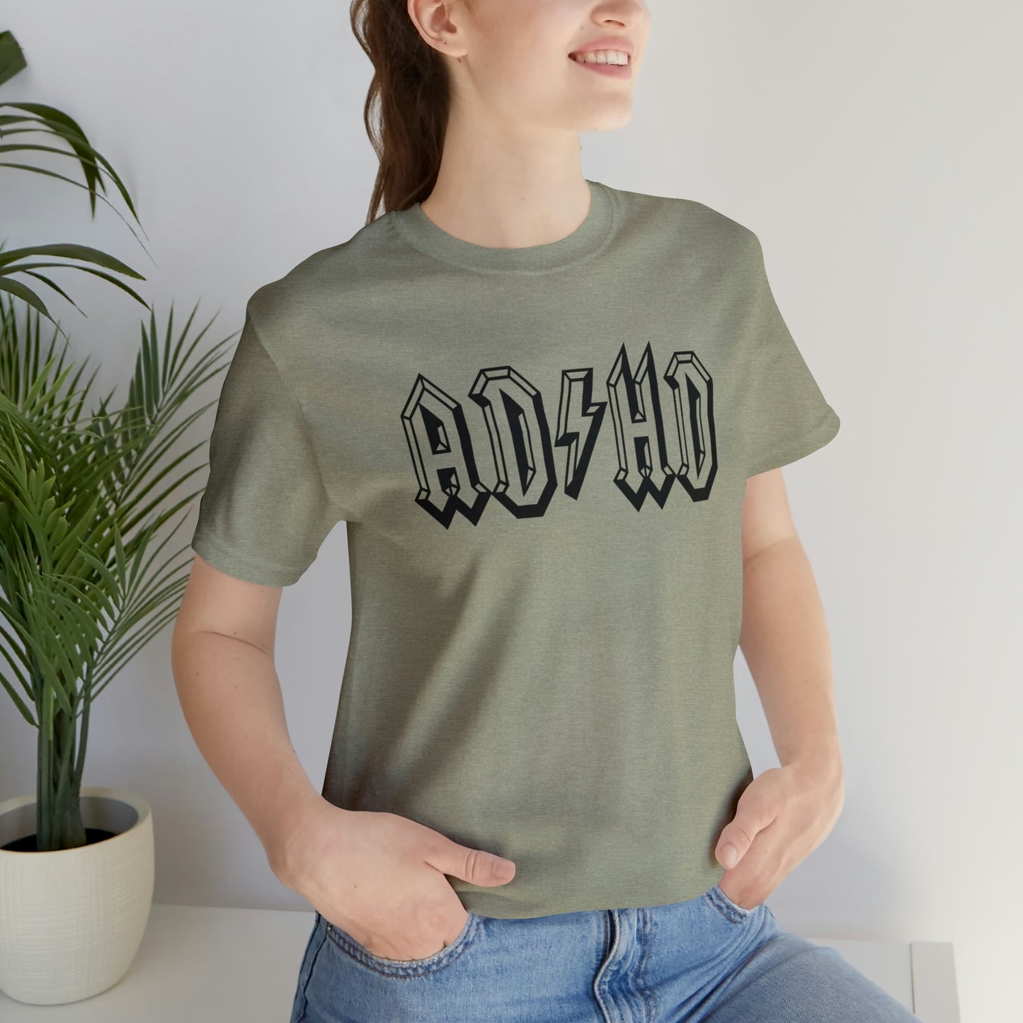 "ADHD" Bella Canvas Short Sleeve Tee