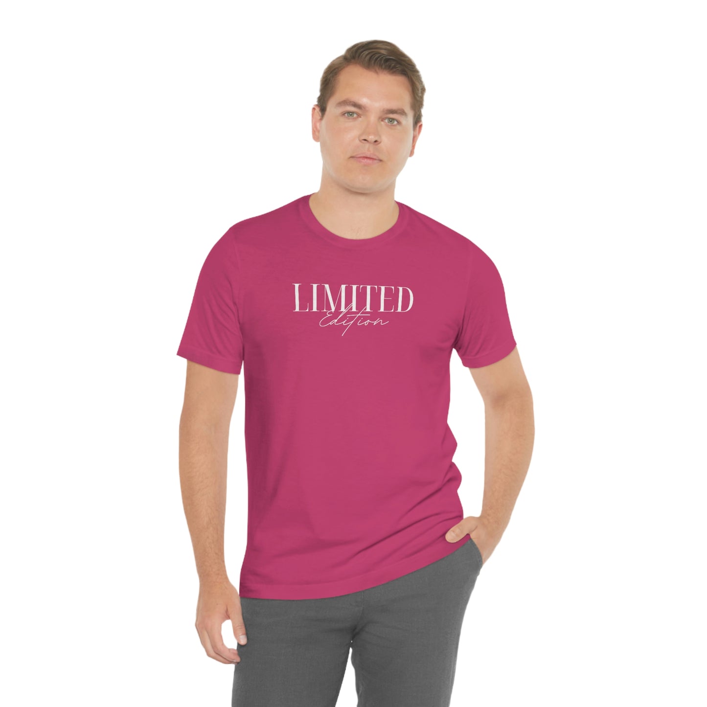 "Limited Edition Tee" Unisex Jersey Short Sleeve Tee (Bella + Canvas)