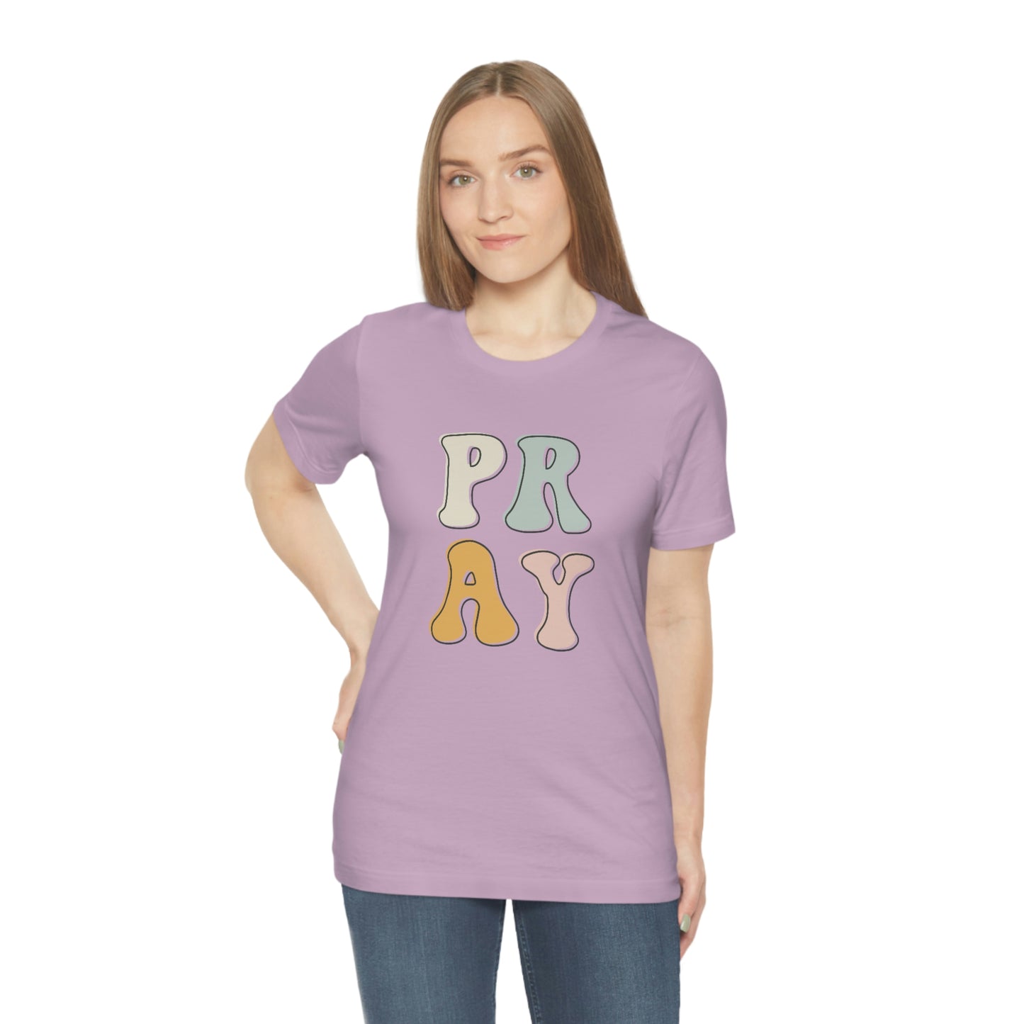"Pray" Unisex Jersey Short Sleeve Tee