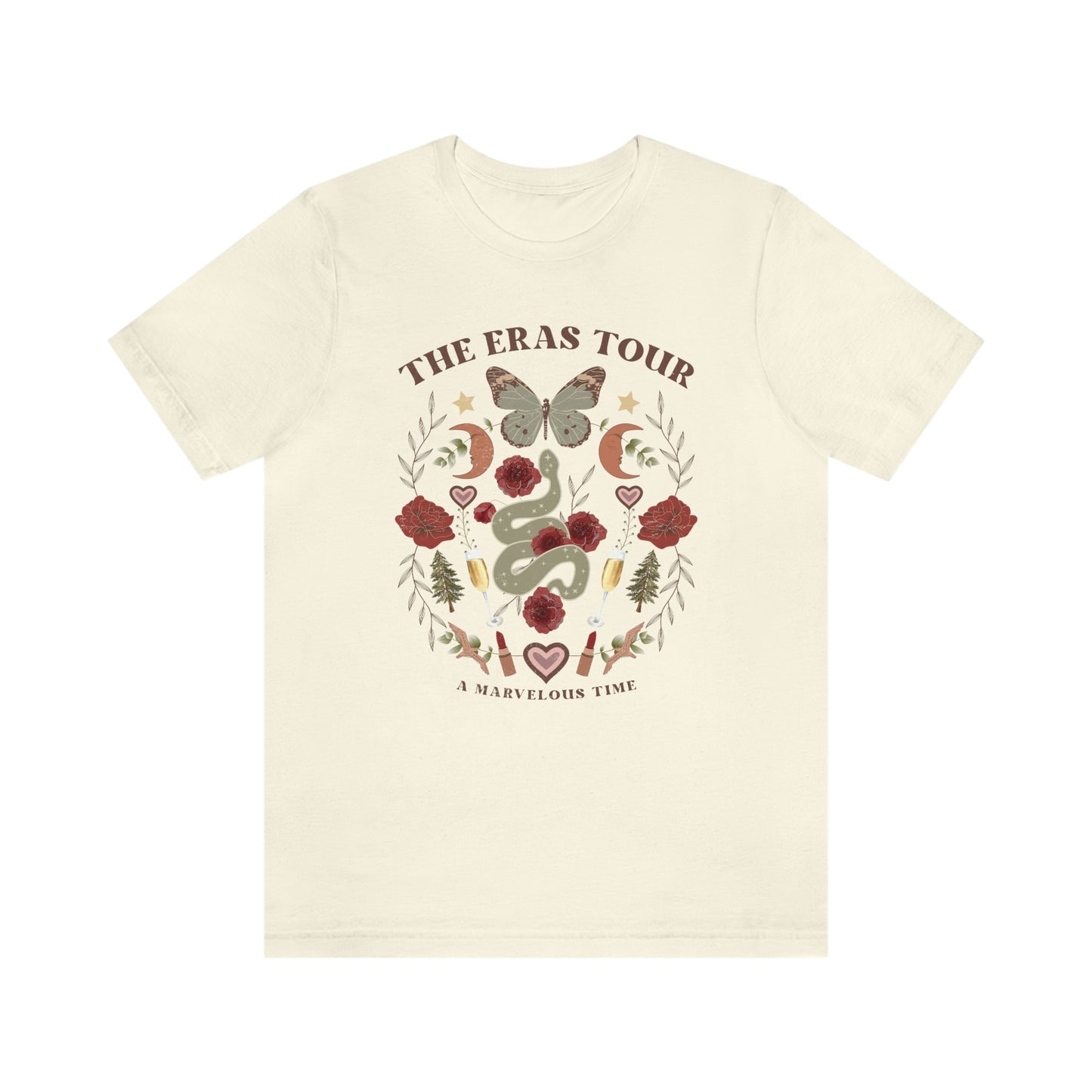 Taylor Swift Eras Tour 1989 Midnights Bella Canvas Unisex Jersey Short Sleeve Tee