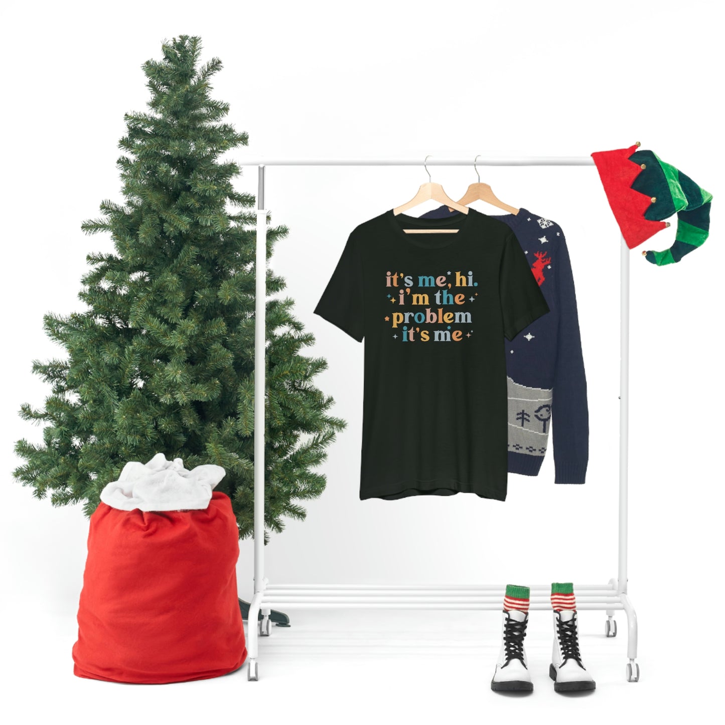 "It's Me, Hi, I'm the Problem" Unisex Jersey Short Sleeve Tee