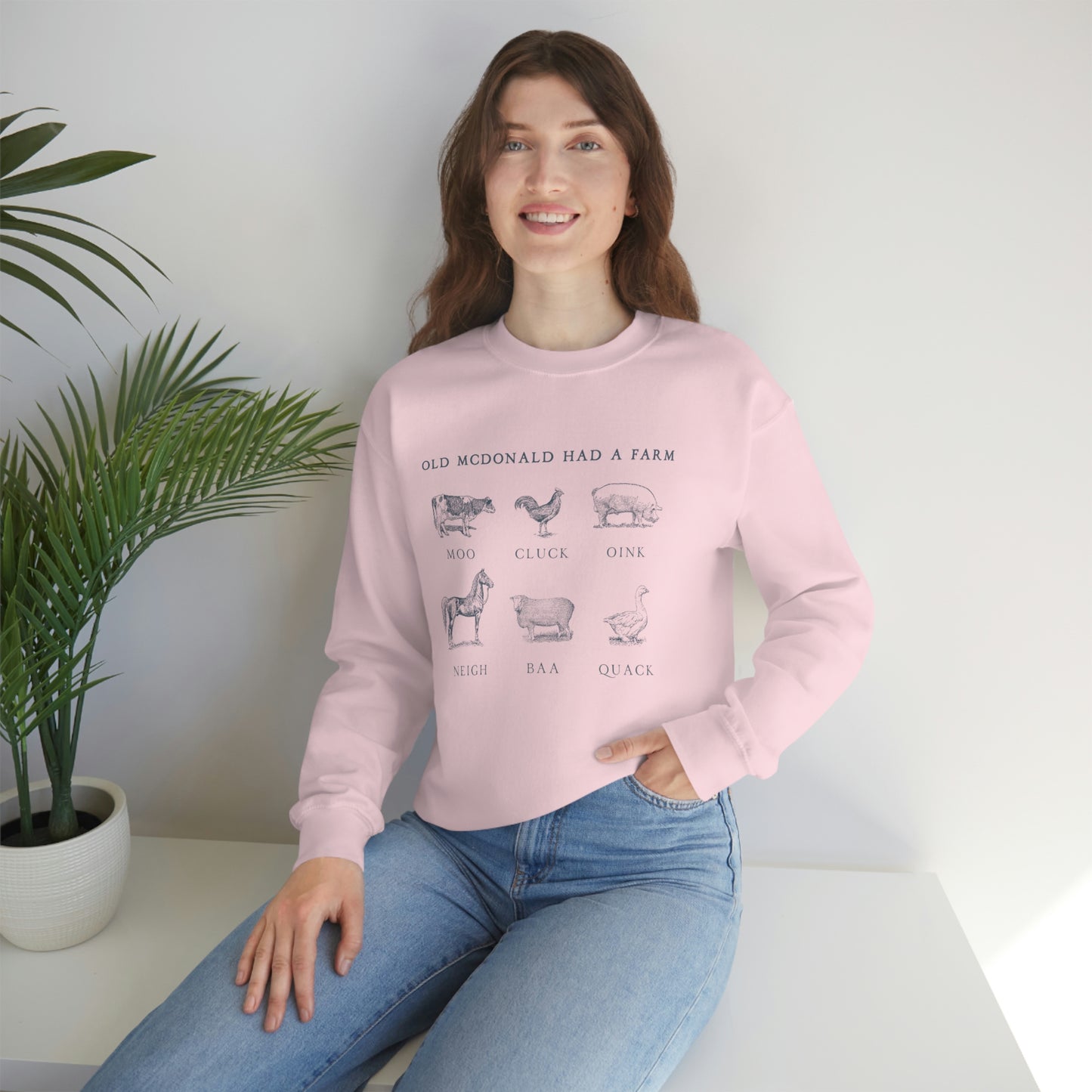 "Old McDonald" Unisex Heavy Blend™ Crewneck Sweatshirt