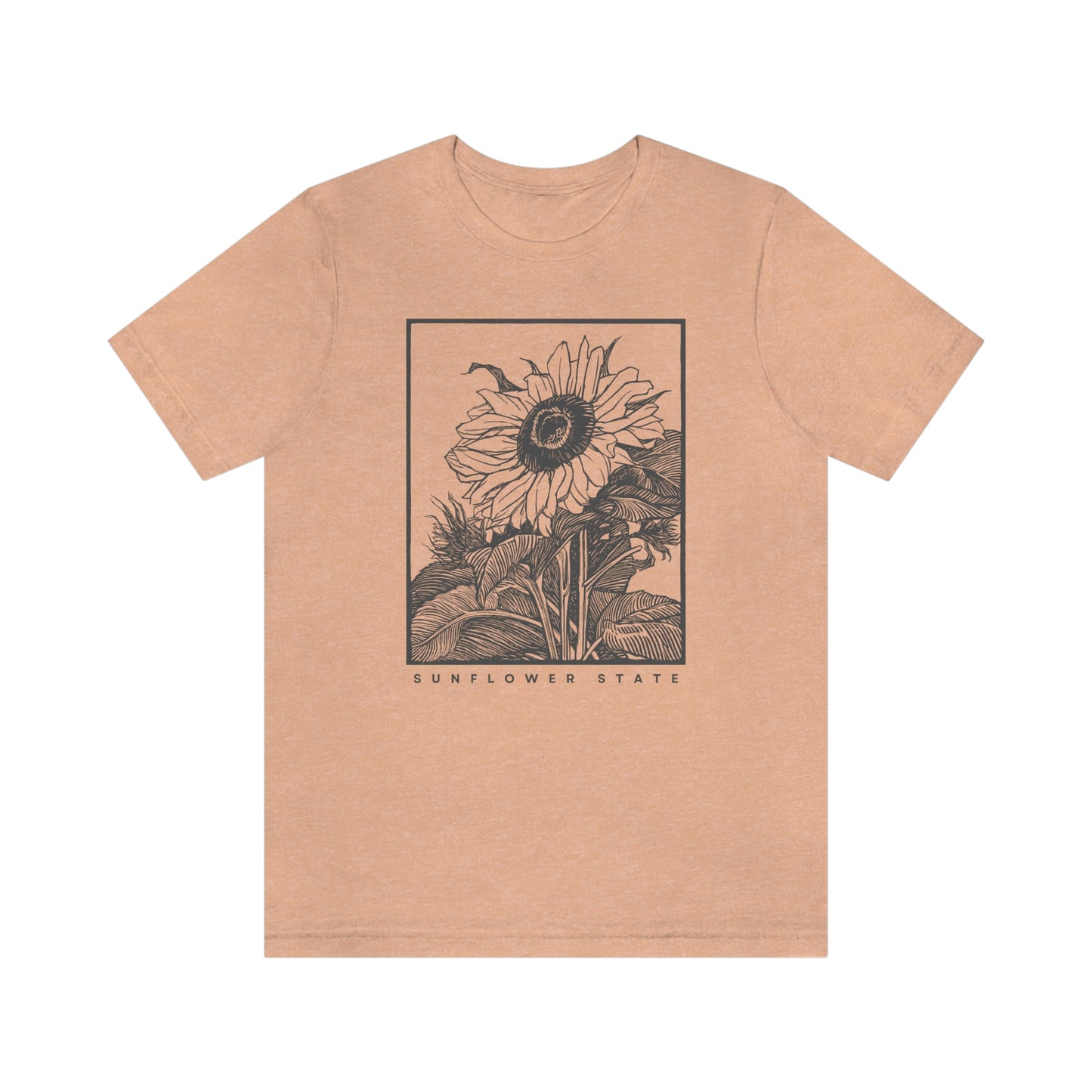 "Sunflower" Bella Canvas Unisex Jersey Short Sleeve Tee