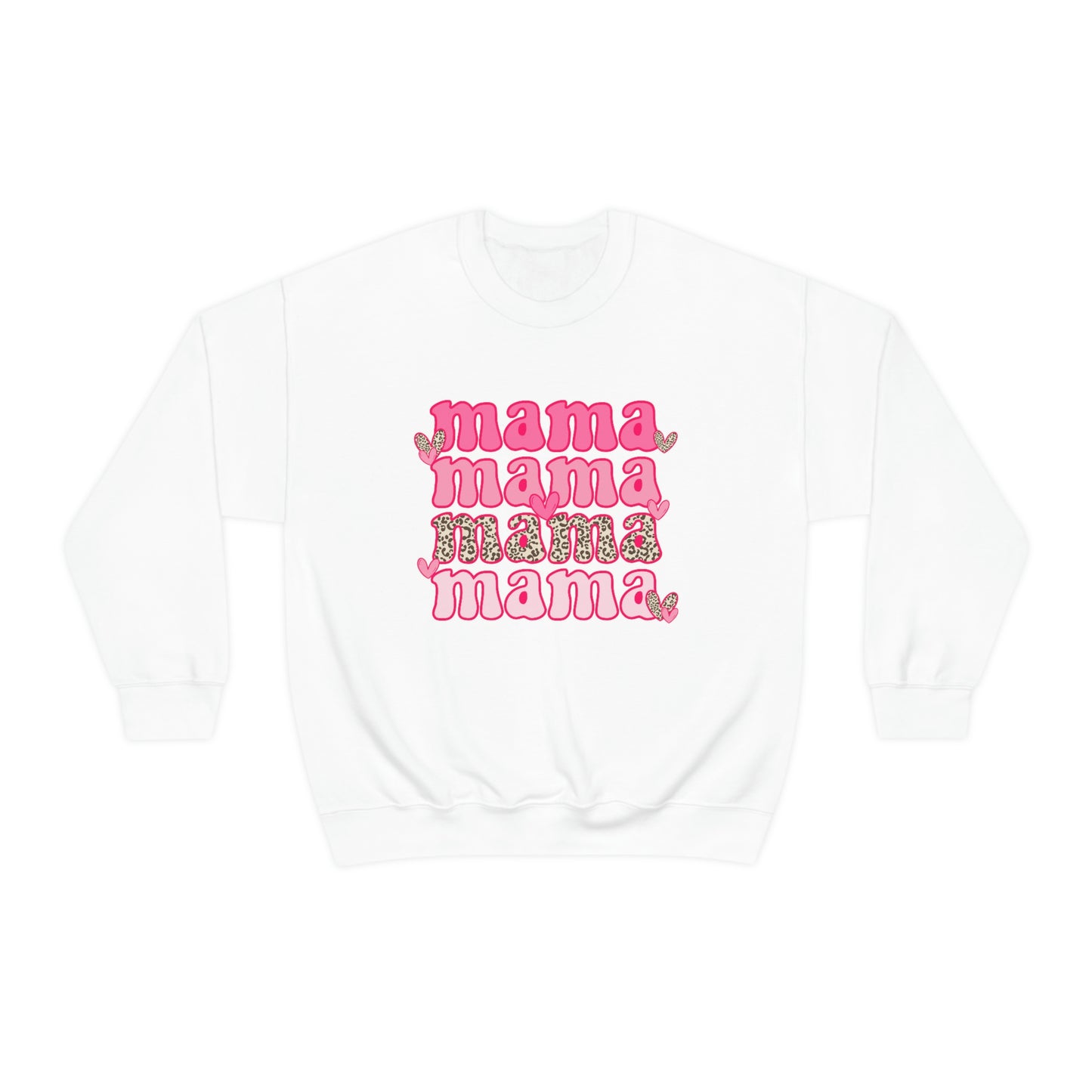 "Mama" Unisex Heavy Blend™ Crewneck Sweatshirt