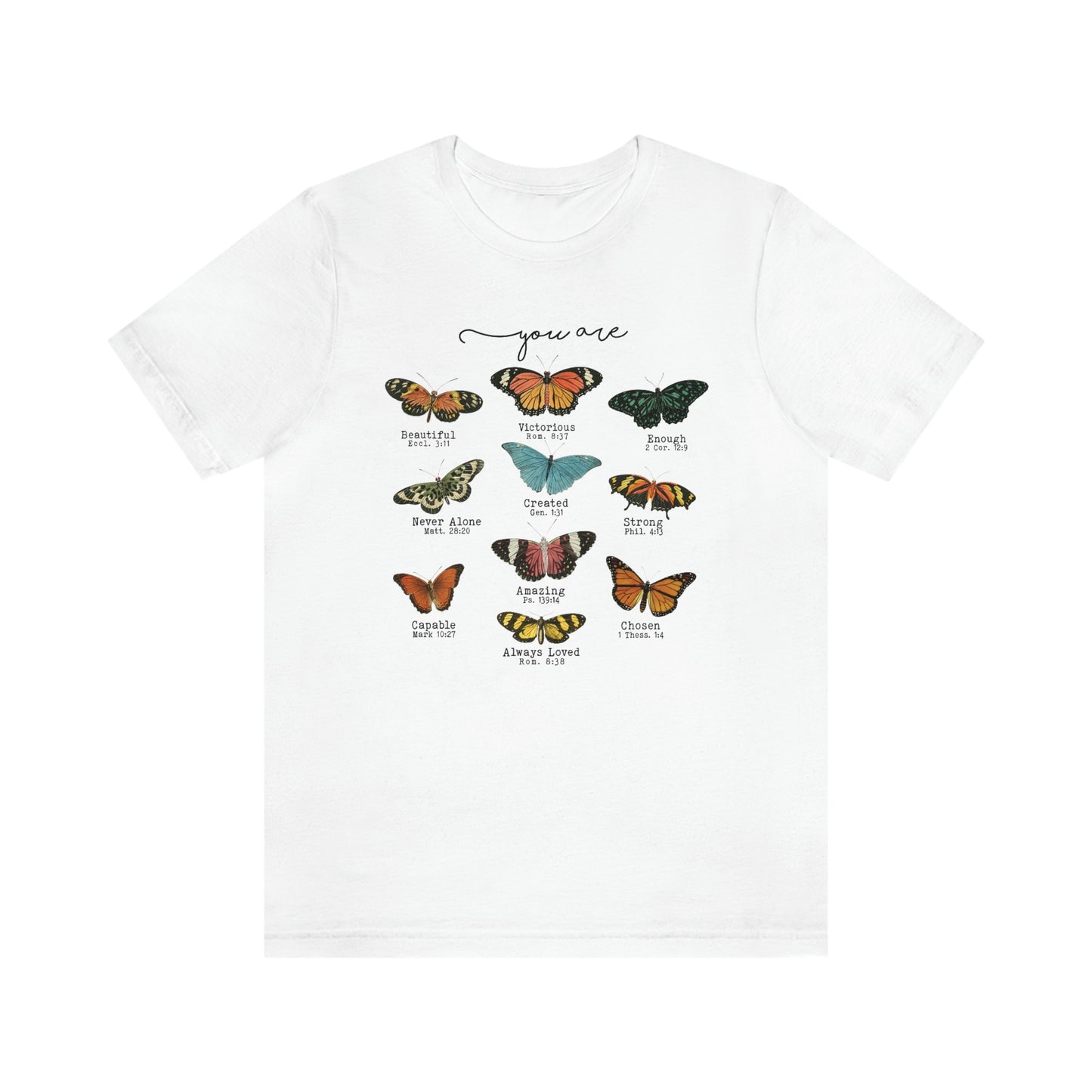 "You Are" Bella Canvas Unisex Jersey Short Sleeve Tee
