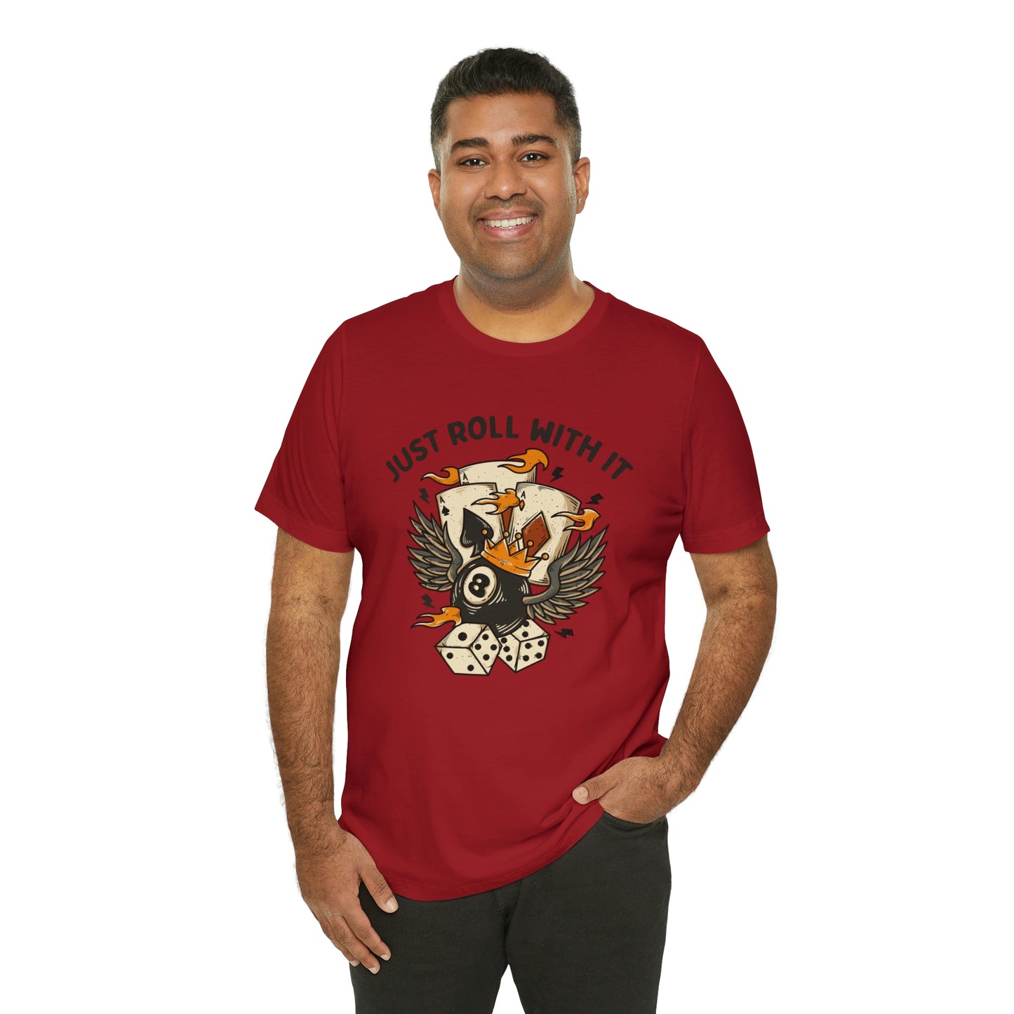 "Just Roll With It" Bella Canvas Short Sleeve Tee