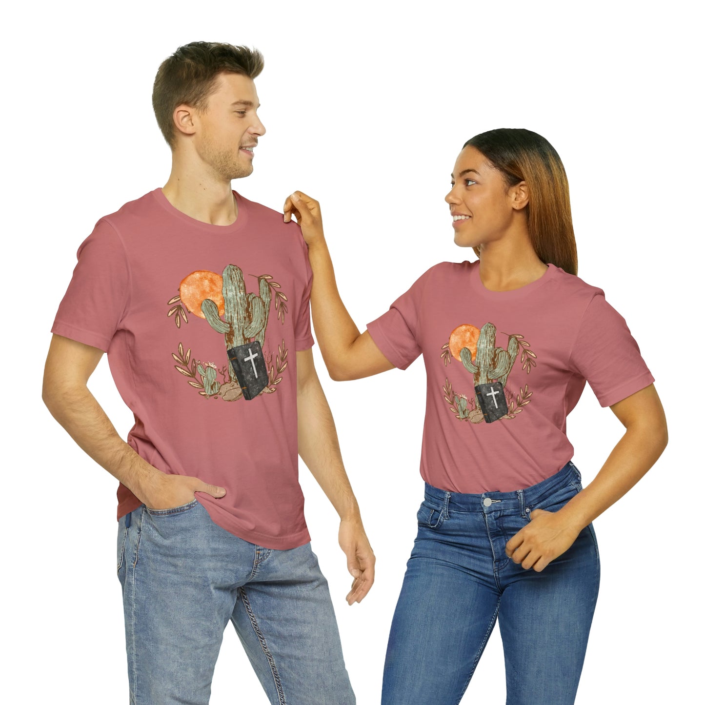 "Desert Cactus" Bella Canvas Short Sleeve Tee