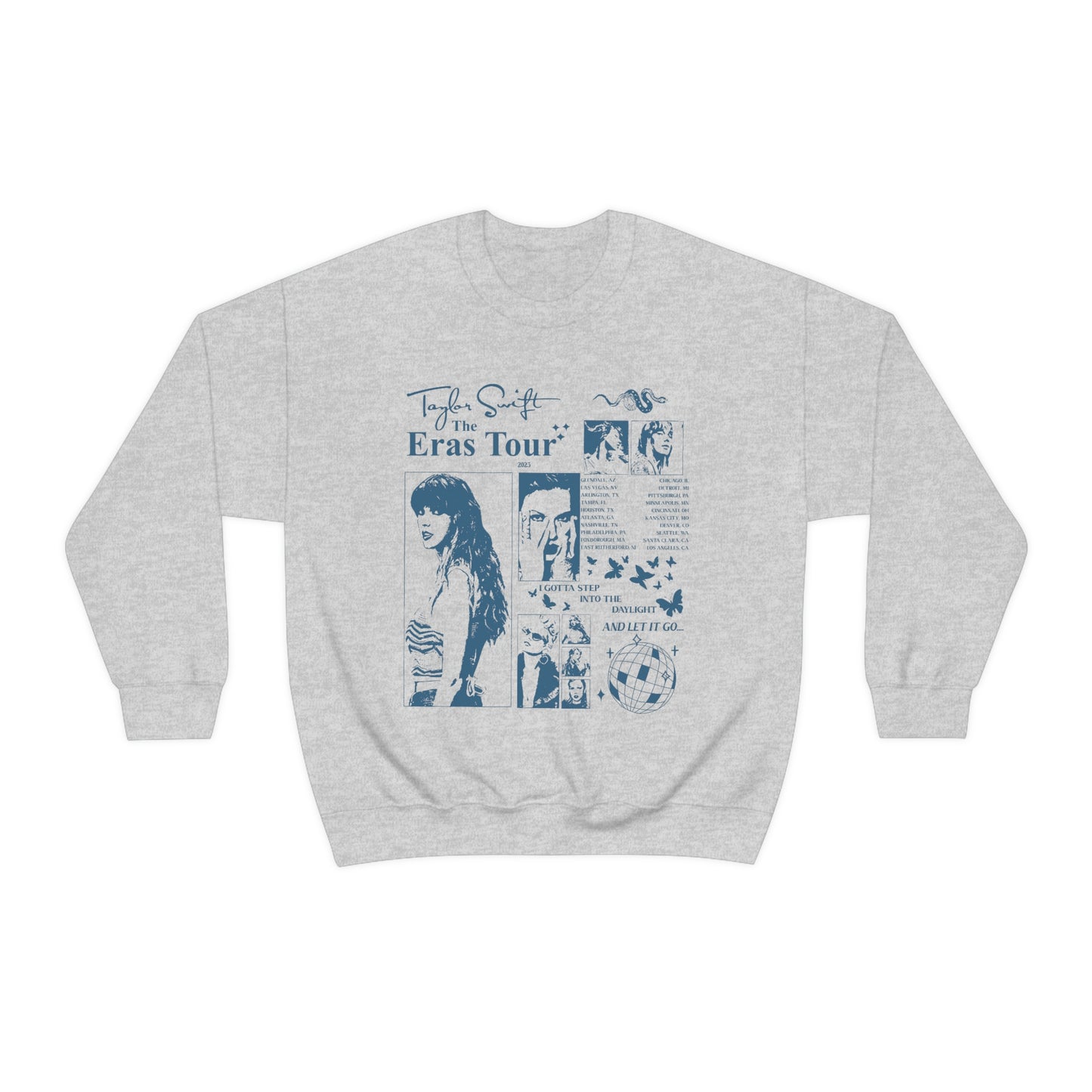 Taylor Swift Eras Tour Unisex Heavy Blend™ Crewneck Sweatshirt