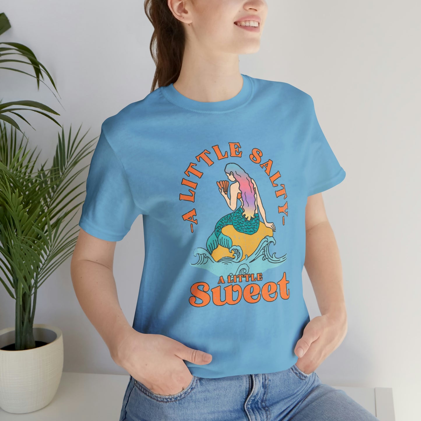 "A Little Salty, A Little Sweet" Bella Canvas Unisex Jersey Short Sleeve Tee