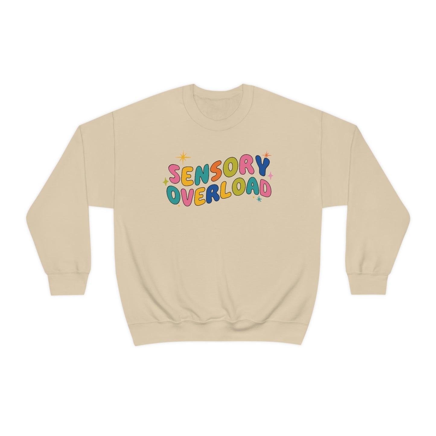 "Sensory Overload" Unisex Heavy Blend™ Crewneck Sweatshirt