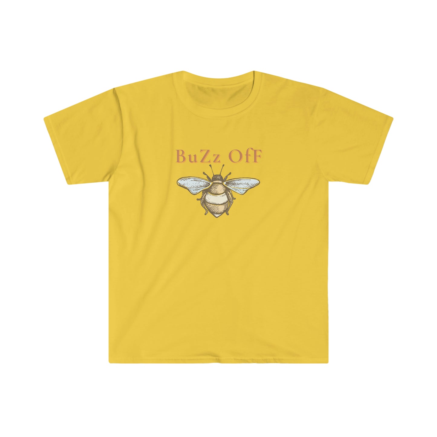 "Buzz Off" Unisex Softstyle T-Shirt (Gildan Soft Style)