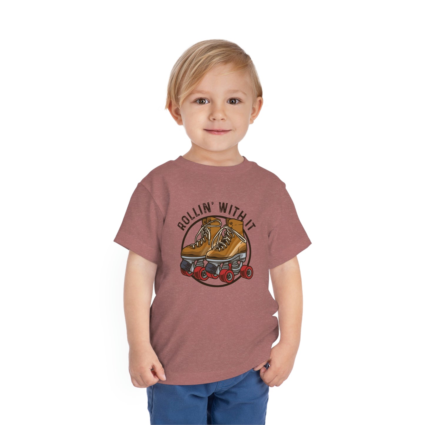 "Rollin With It" Toddler Short Sleeve Tee (2T-5T)
