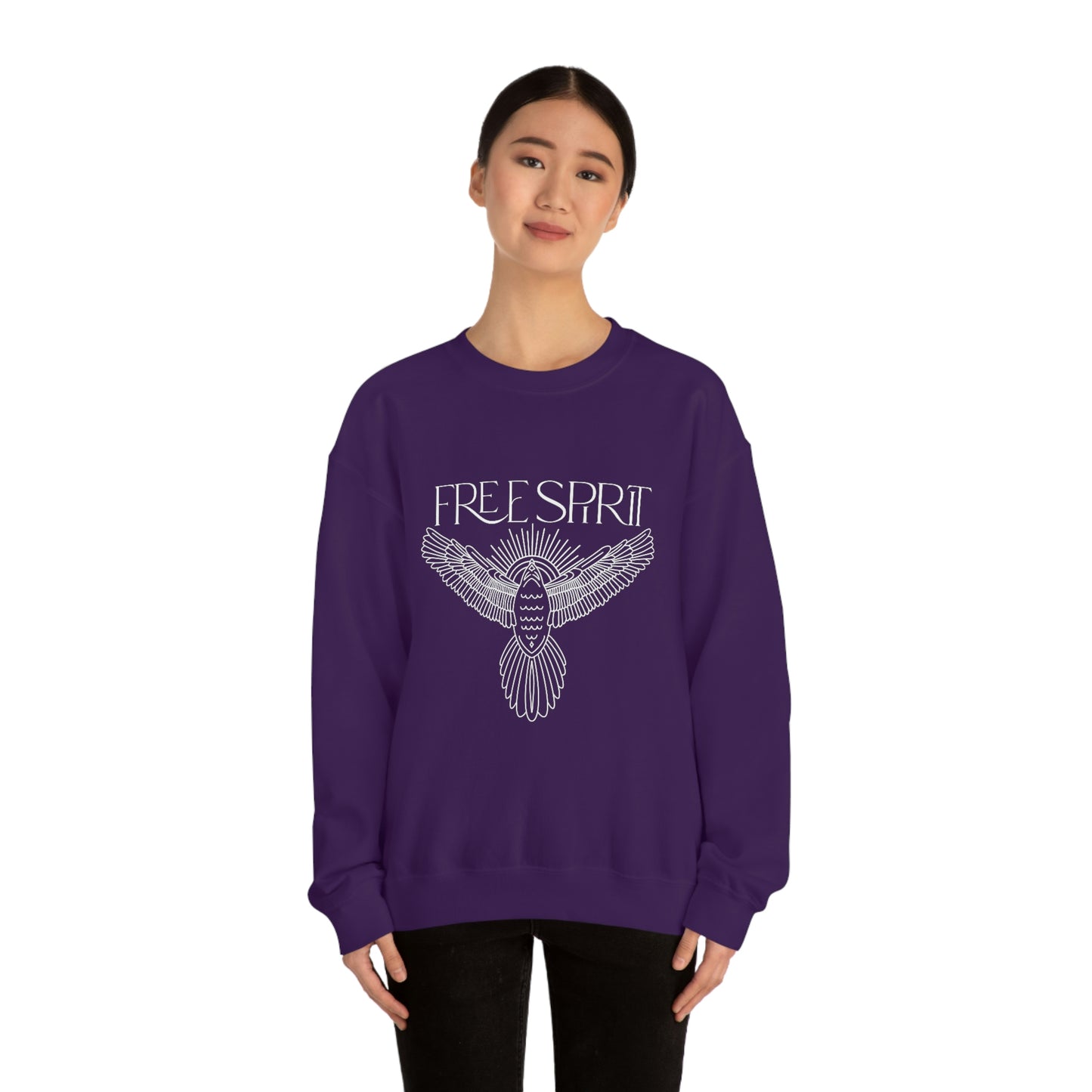 "Free Spirit" Unisex Crewneck Sweatshirt