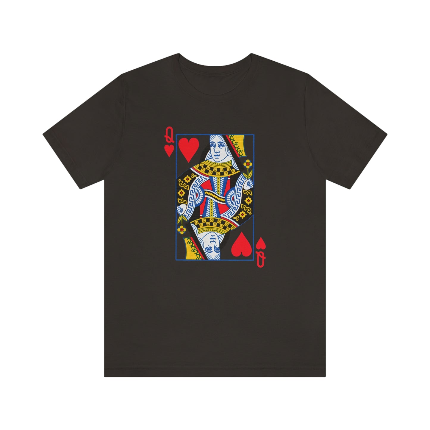 "Queen of Hearts" Unisex Jersey Short Sleeve Tee