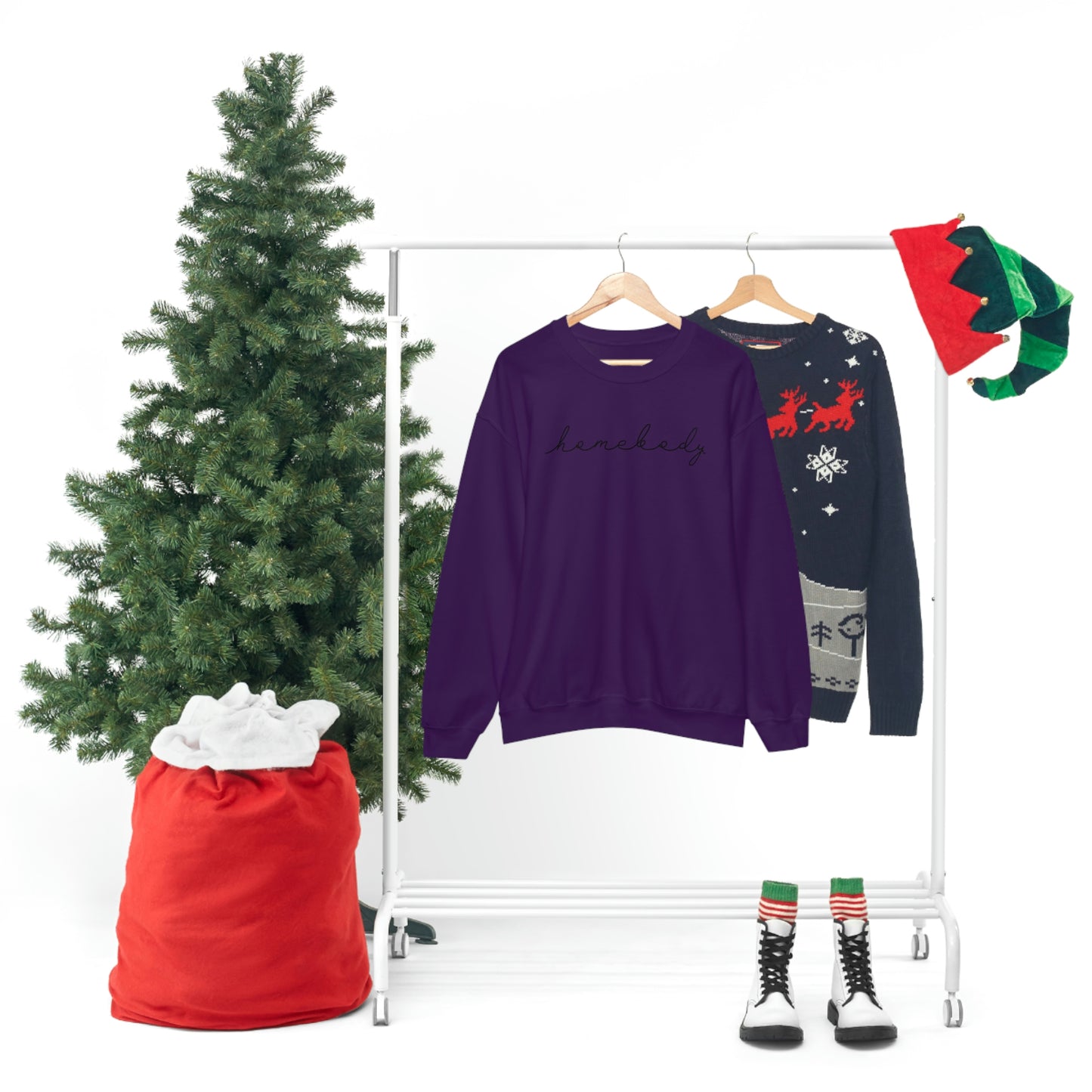 "Homebody" Unisex Heavy Blend™ Crewneck Sweatshirt