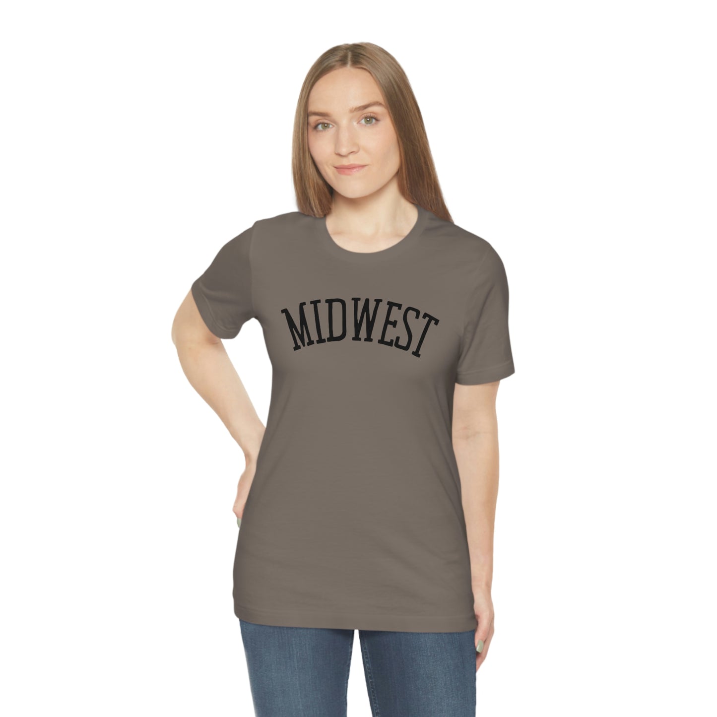 "Midwest" Unisex Jersey Short Sleeve Tee