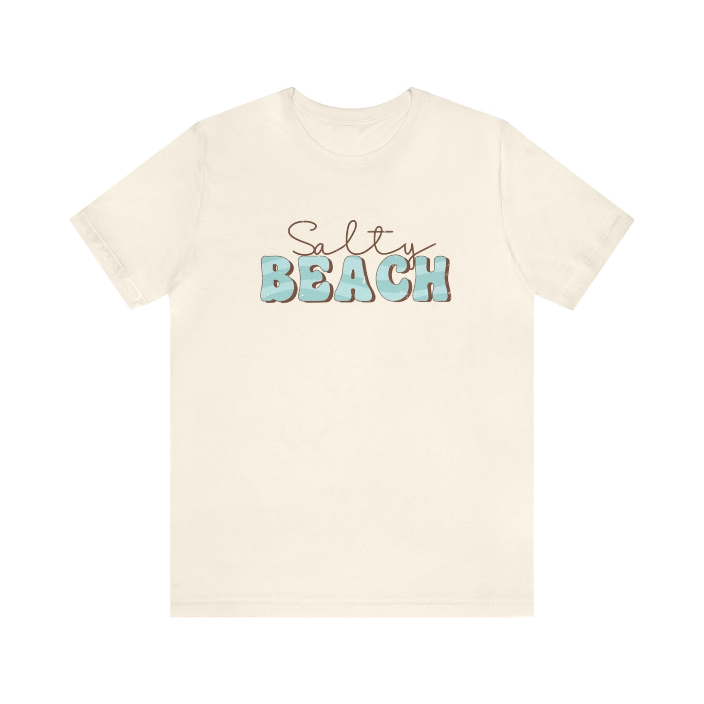 "Salty Beach" Bella Canvas Short Sleeve Tee