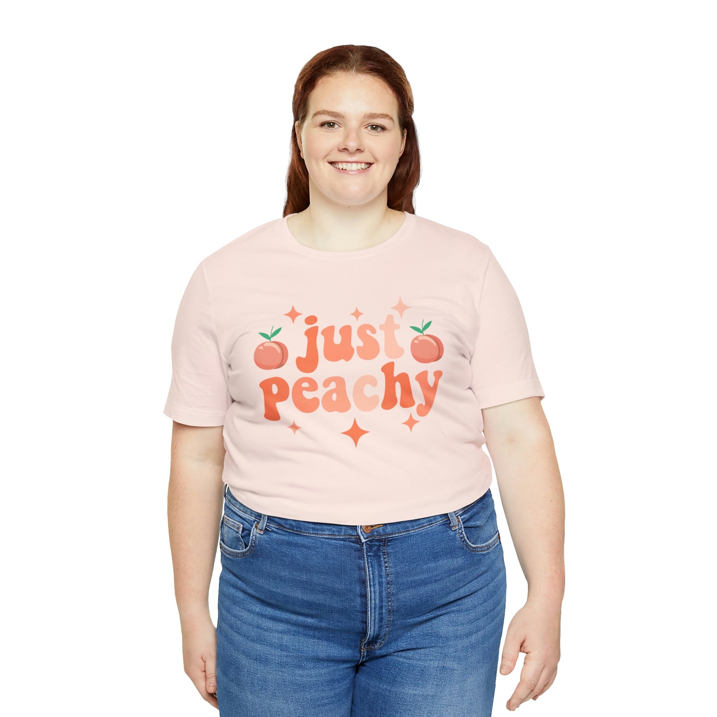 "Just Peachy" Bella Canvas Short Sleeve Tee