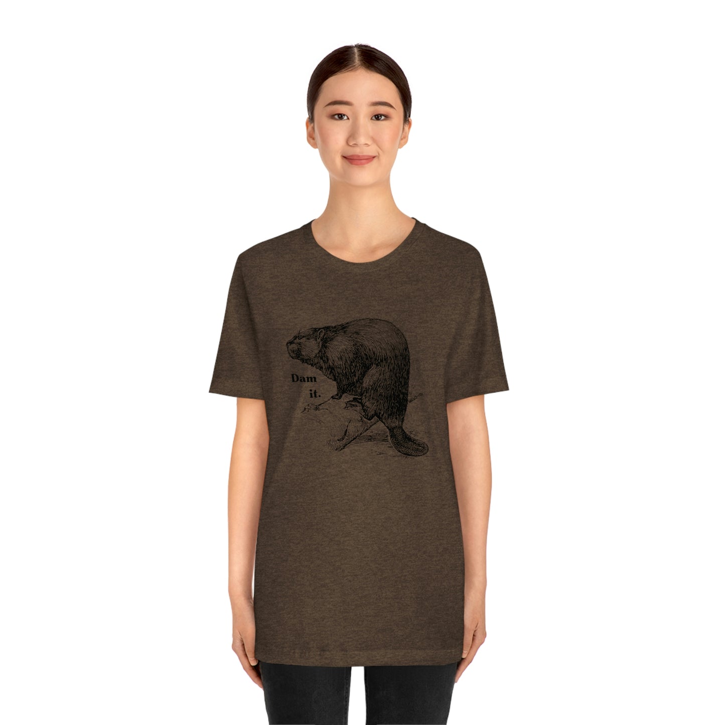 "Dam it" Bella Canvas Graphic Short Sleeve Tee