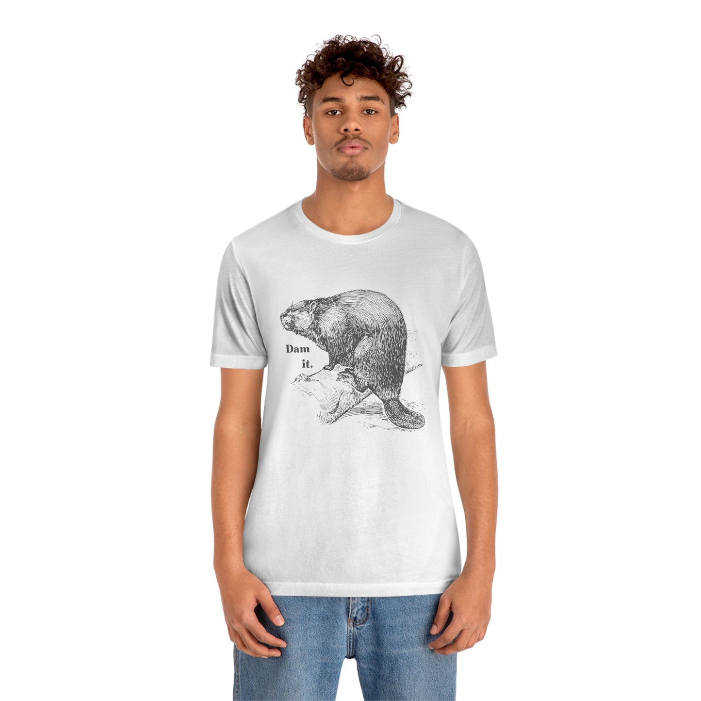"Dam it" Bella Canvas Graphic Short Sleeve Tee