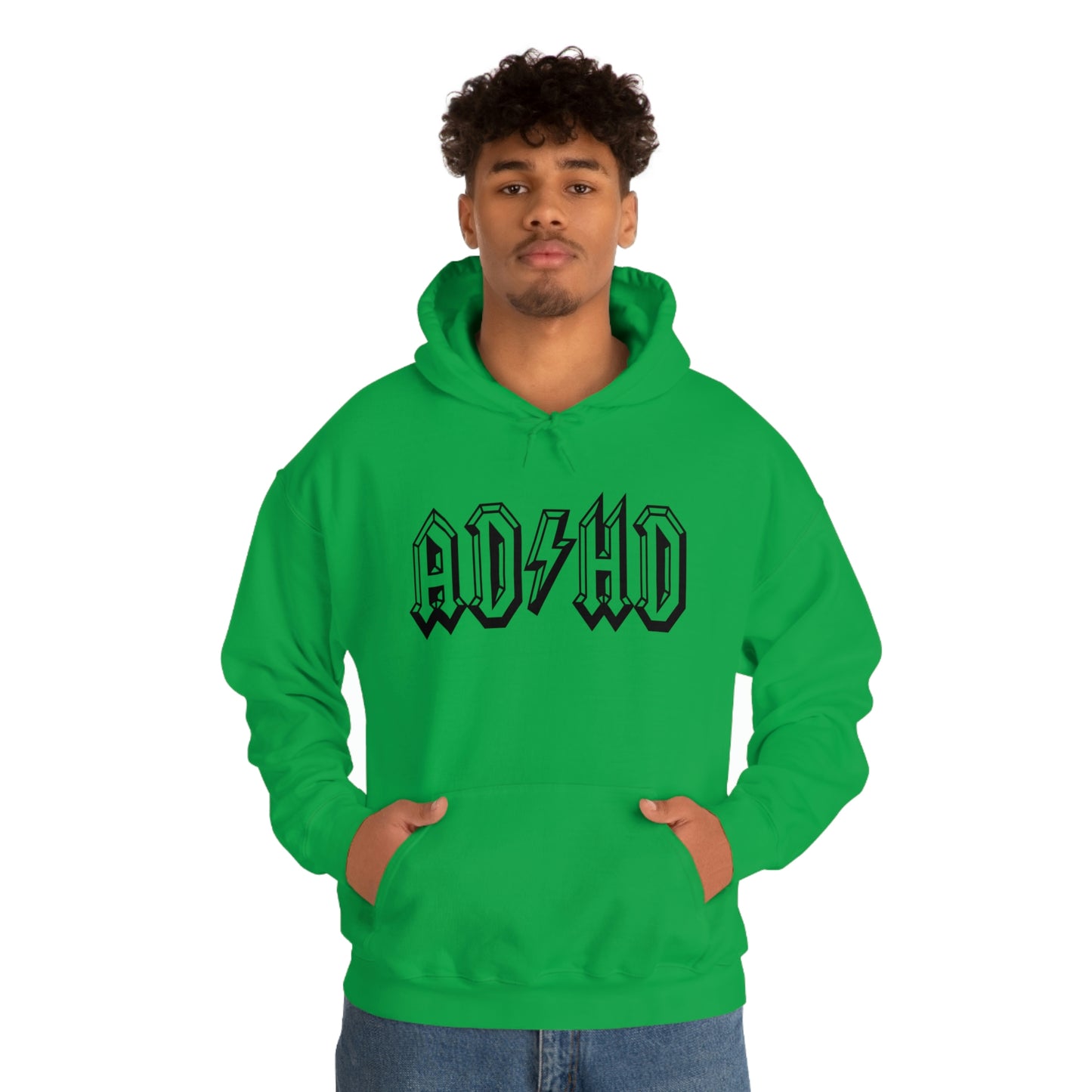 "ADHD" Unisex Hooded Sweatshirt