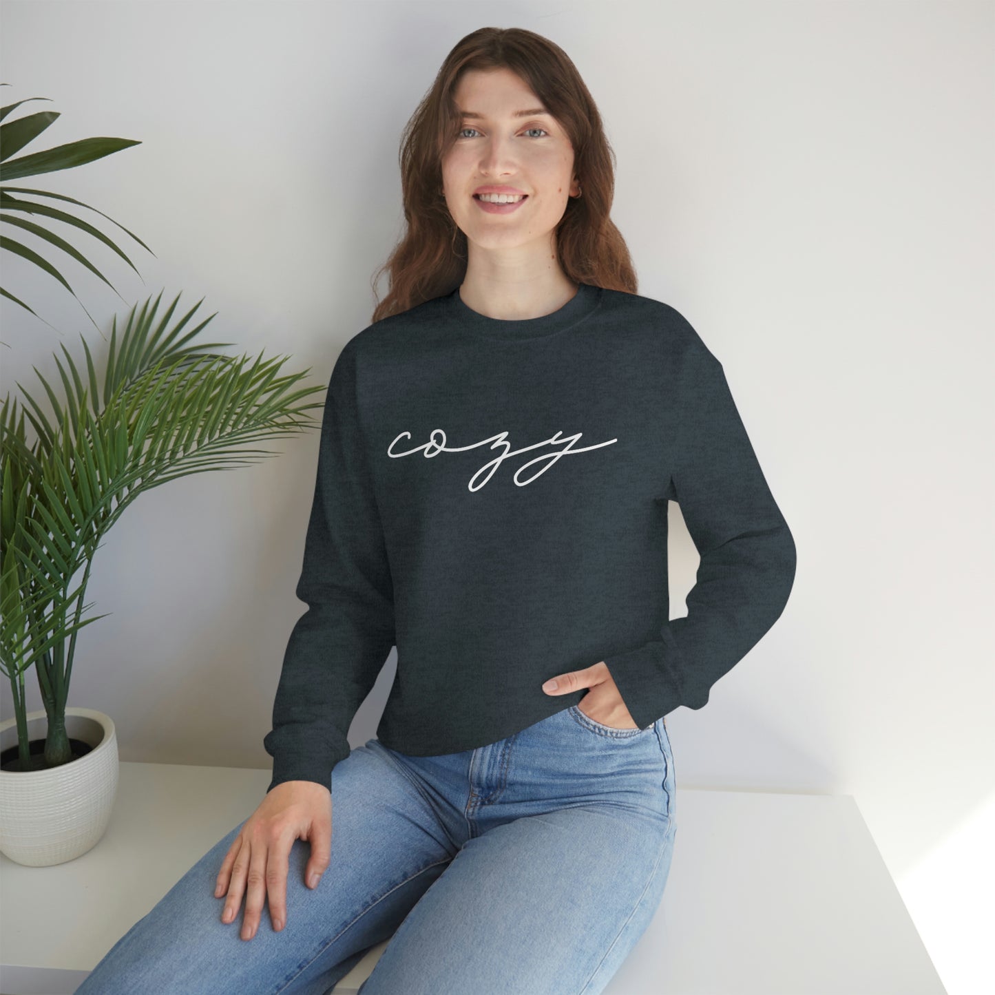 "Cozy" Unisex Heavy Blend™ Crewneck Sweatshirt