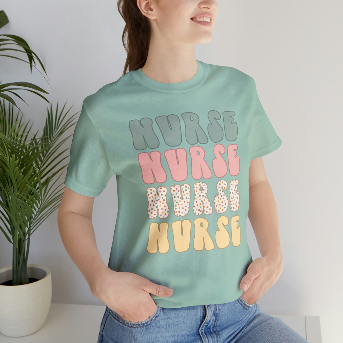 "Nurse" Bella Canvas Short Sleeve Tee