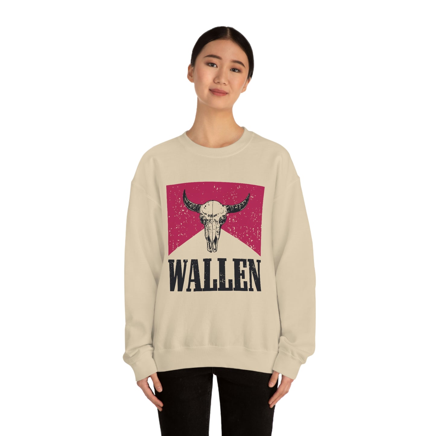 "Wallen" Grapich Crewneck Sweatshirt