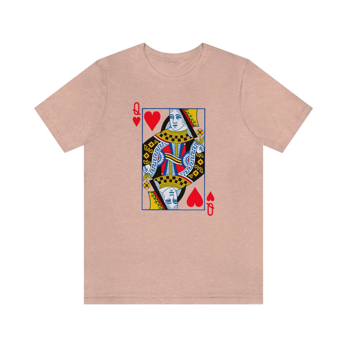 "Queen of Hearts" Unisex Jersey Short Sleeve Tee