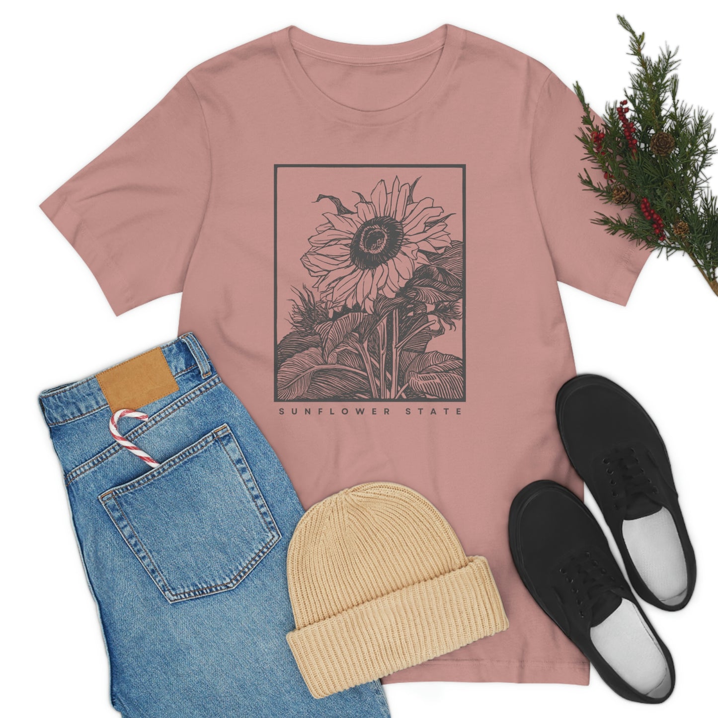 "Sunflower" Bella Canvas Unisex Jersey Short Sleeve Tee