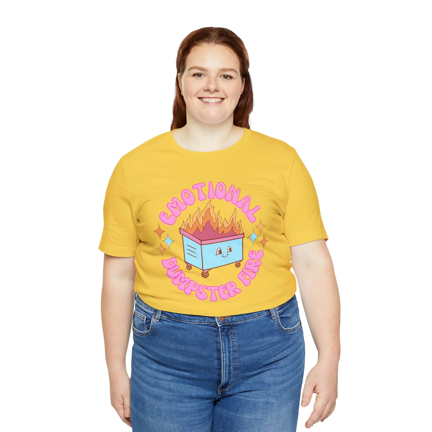 "Emotional Dumpster Fire" Bella Canvas Short Sleeve Tee