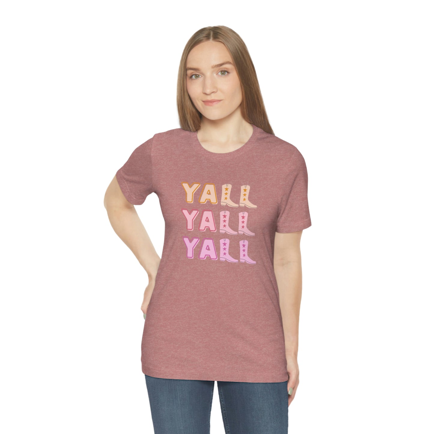 "Yall" Unisex Jersey Short Sleeve Tee