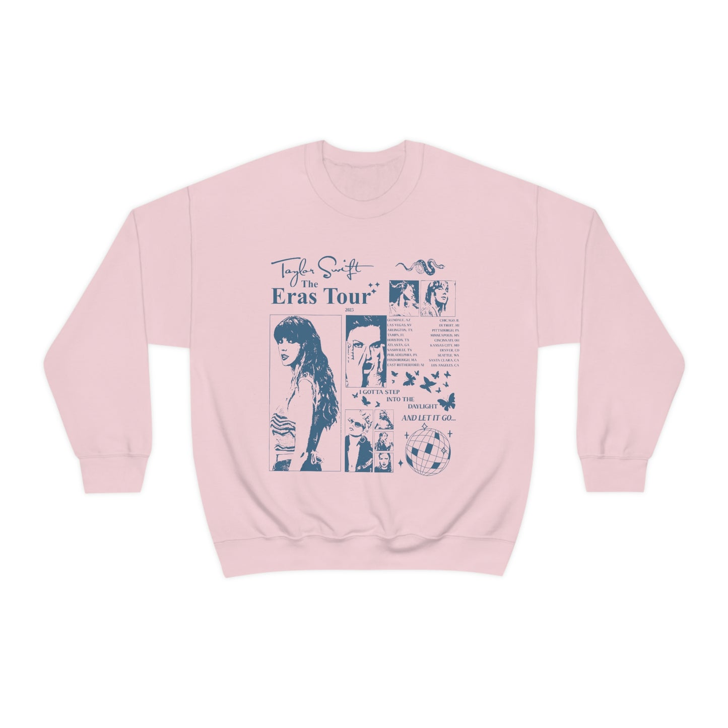 Taylor Swift Eras Tour Unisex Heavy Blend™ Crewneck Sweatshirt