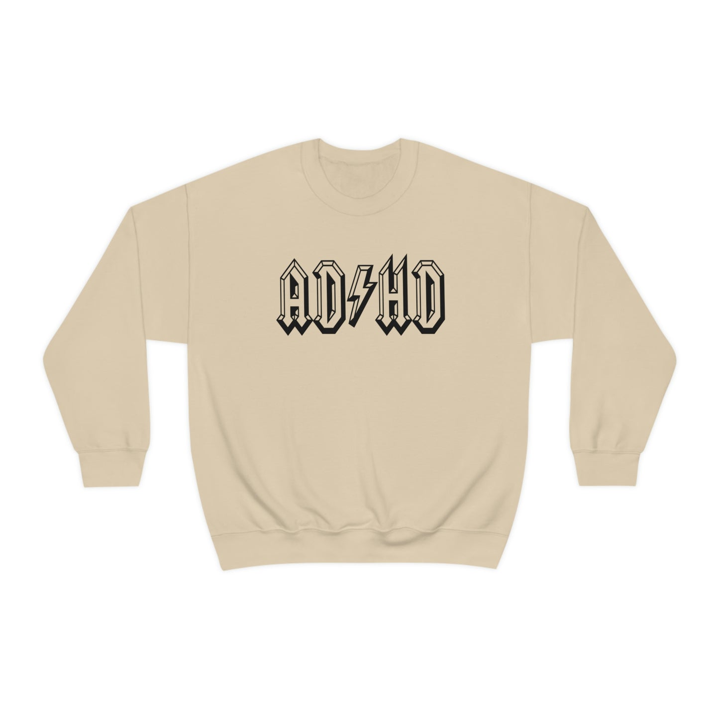 "ADHD" Unisex Crewneck Sweatshirt