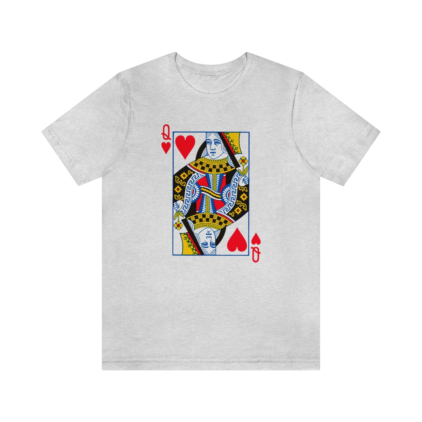 "Queen of Hearts" Unisex Jersey Short Sleeve Tee