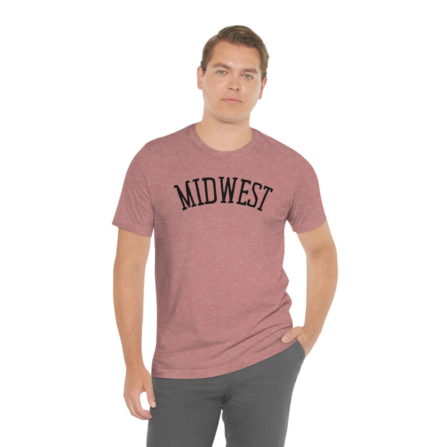 "Midwest" Unisex Jersey Short Sleeve Tee